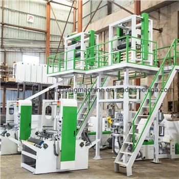 Rotary machin tèt fim mouche machin ak sètifika CE